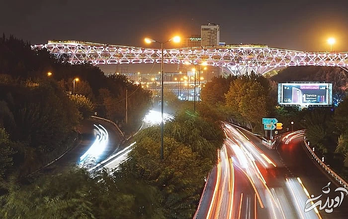 مناطق گردشگری تهران پل طبیعت